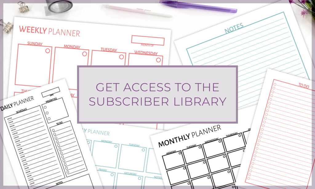 Get access to the subscriber library