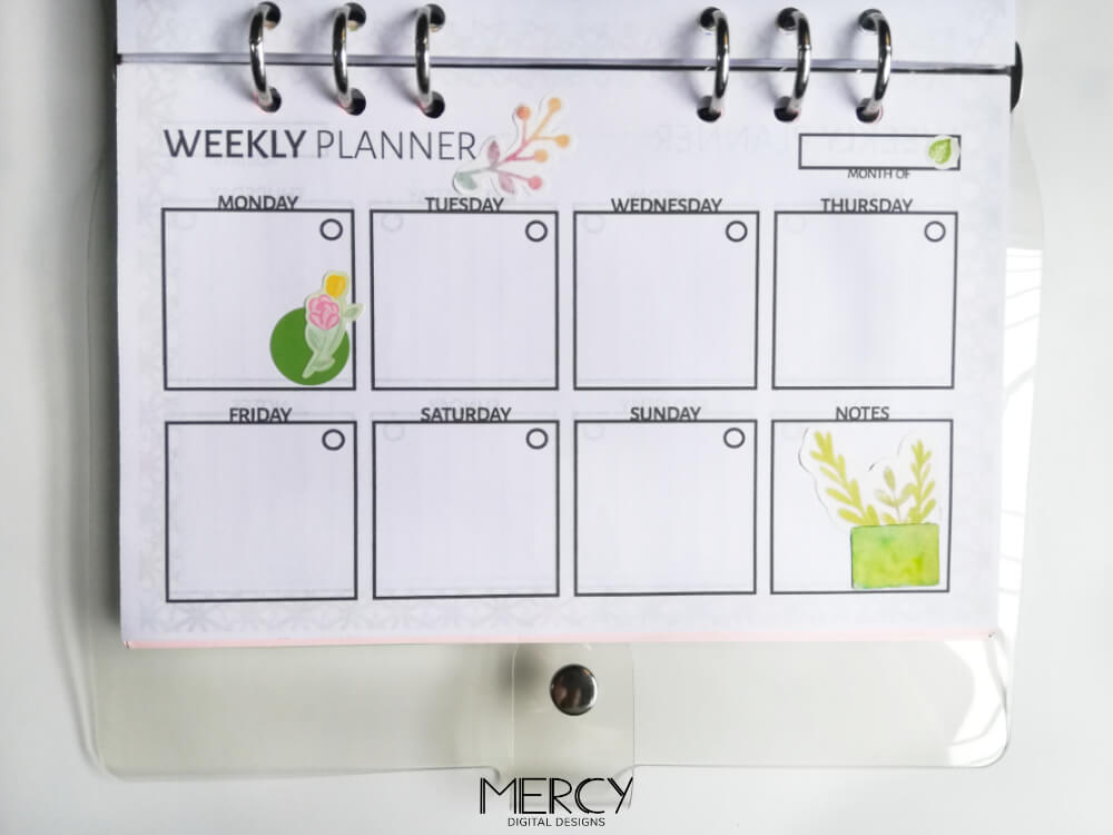 Personalize your planner with stickers