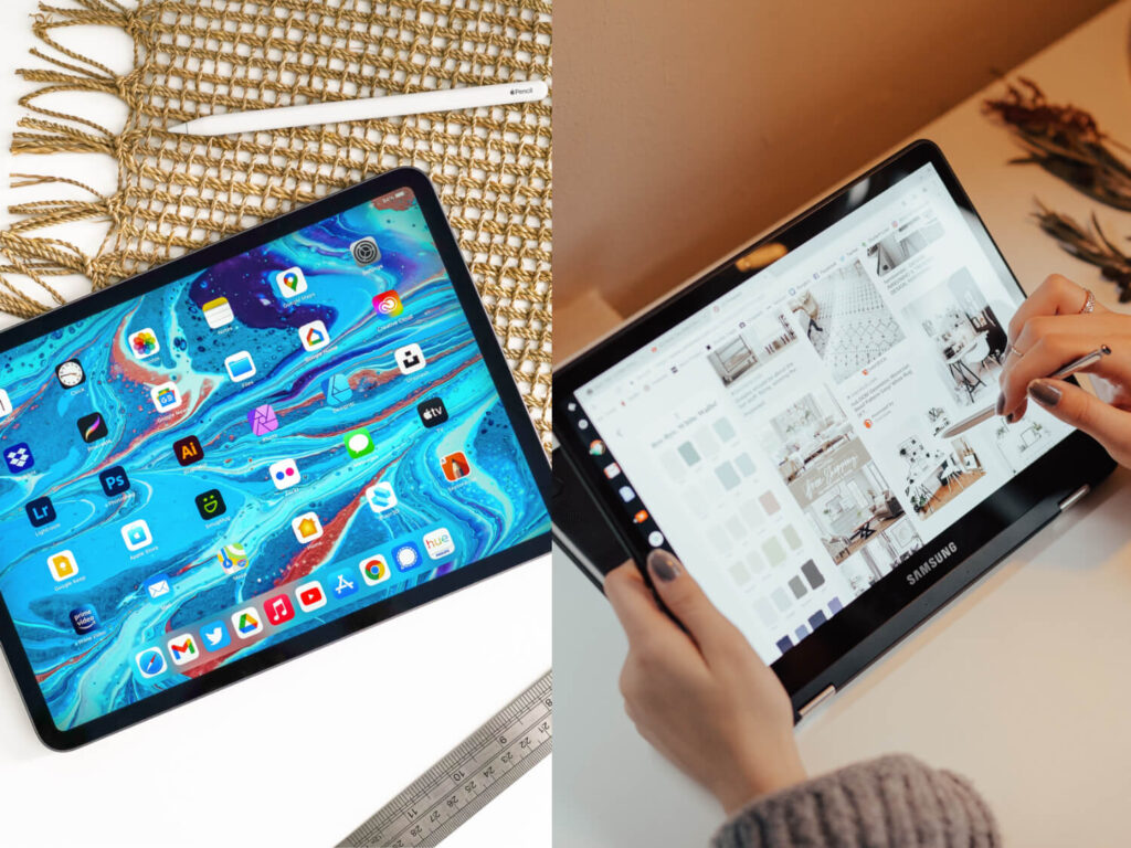 iPad and Tablet