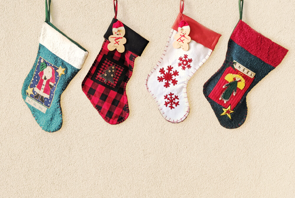 Christmas Socks Wall Decor