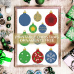Printable Christmas Ornaments Free • Mercy Digital Designs
