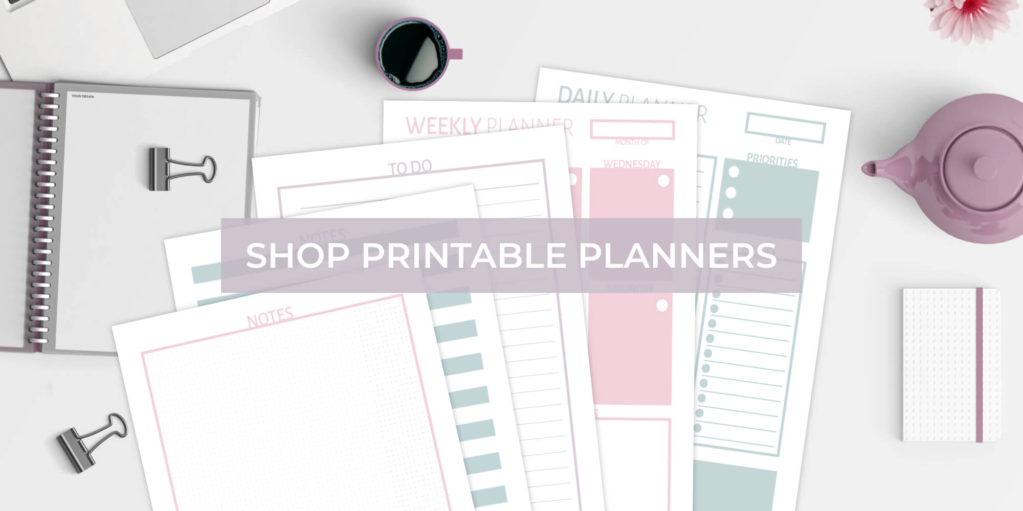 Cute printable planners