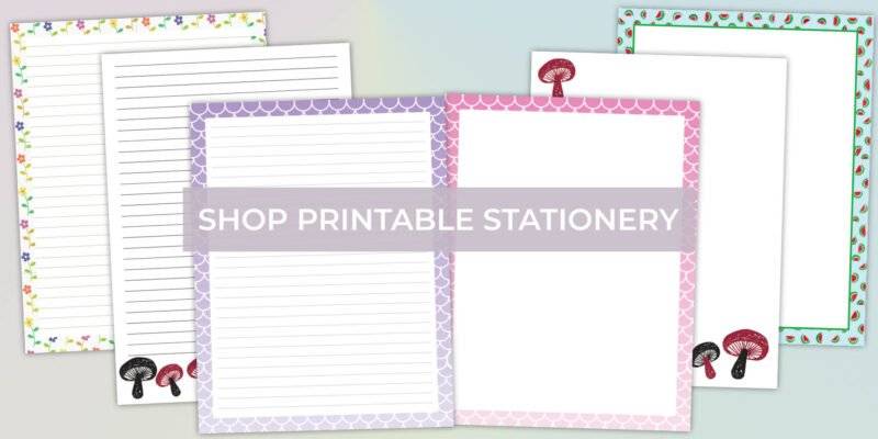 Printable Planner Pages and Digital Art Prints • Mercy Digital Designs