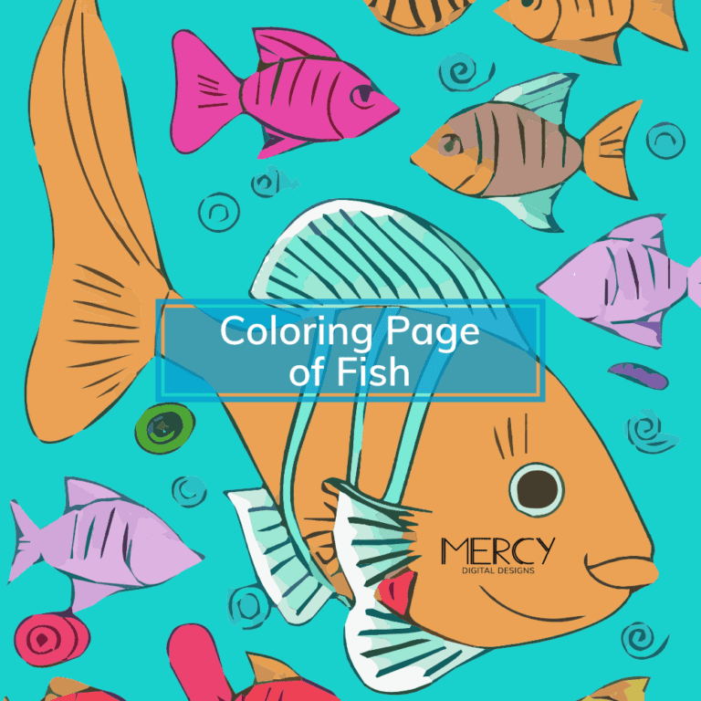 Coloring Page of Fish: 13 Printables to Color • MDD