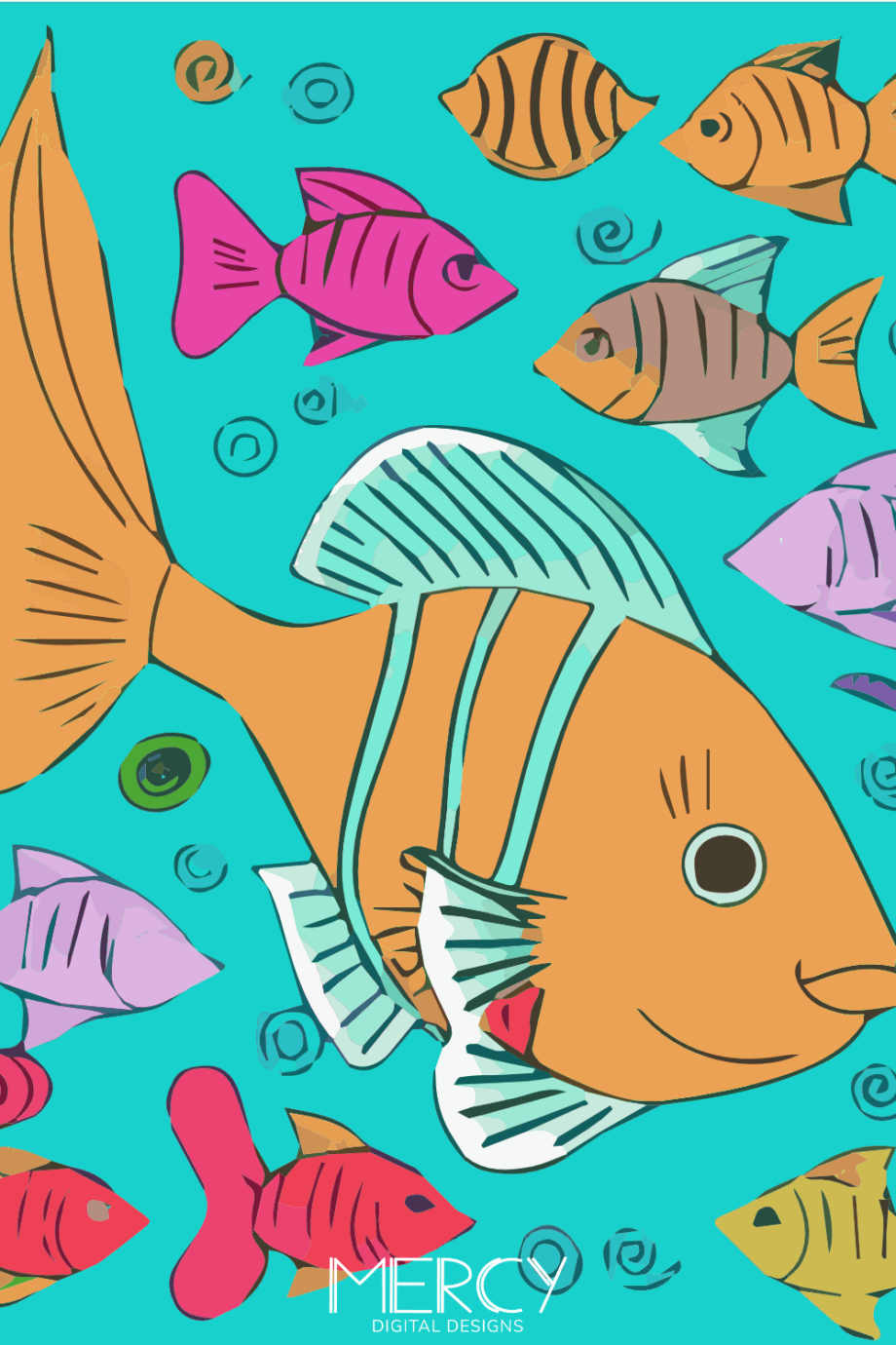 Coloring Page of Fish 13 Printables to Color • MDD