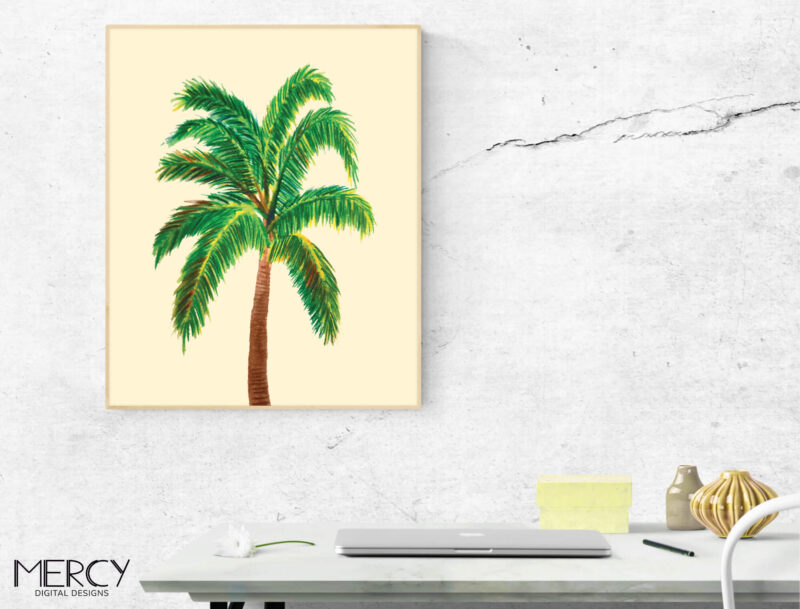 Palm Tree Art Print