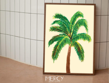 Palm Tree Wall Art Printable