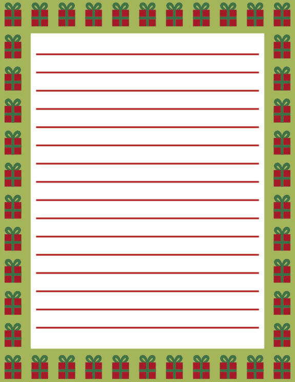 Christmas List Template Printable • Mercy Digital Designs