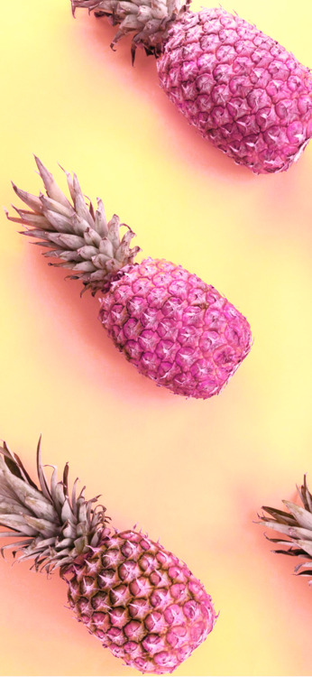 aesthetic Pink pineapples Phone wallpaper