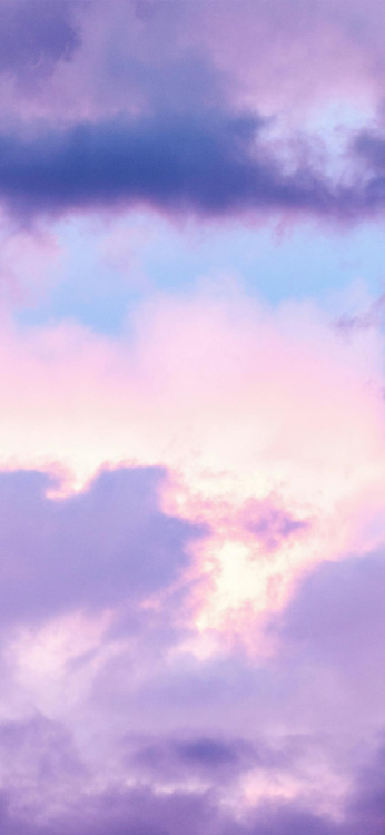 purple clouds summer Phone wallpaper