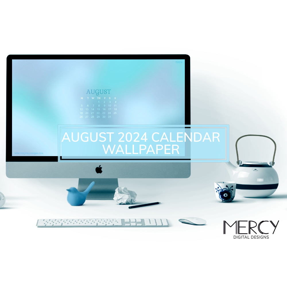 August 2024 Calendar Wallpaper